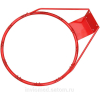 Баскетбольное кольцо DFC R1 45см 18 оранжевый/красный