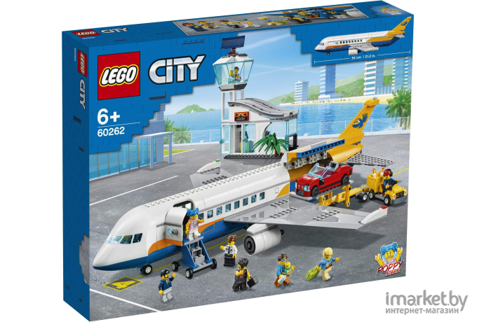 Конструктор LEGO City Пассажирский самолёт (60262)