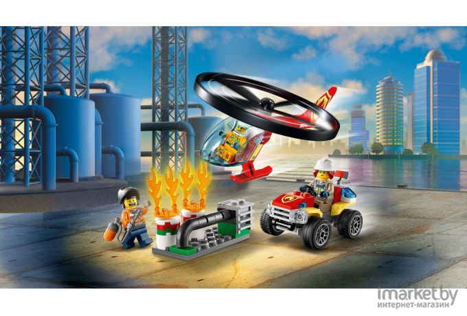 Конструктор LEGO City Пожарный спасательный вертолёт (60248)