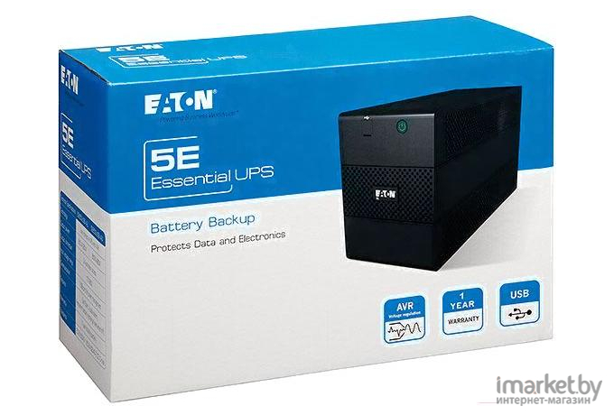 Источник бесперебойного питания Eaton 5E 650i USB DIN [9C00-43349]