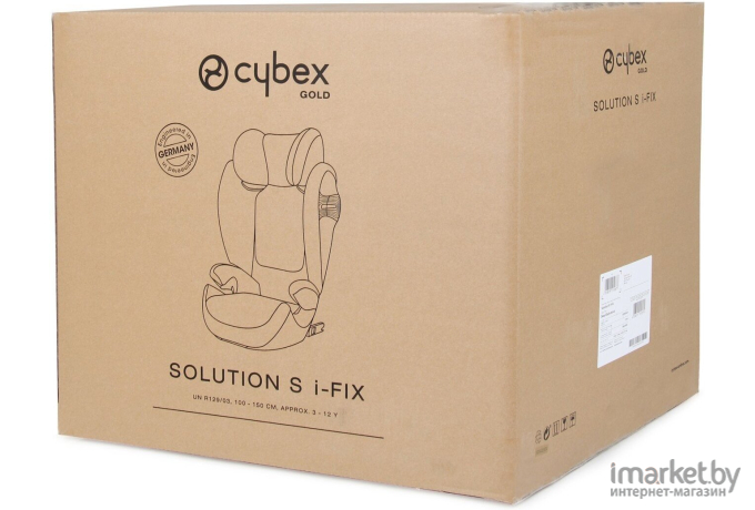 Автокресло Cybex Solution S i-fix Autumn Gold
