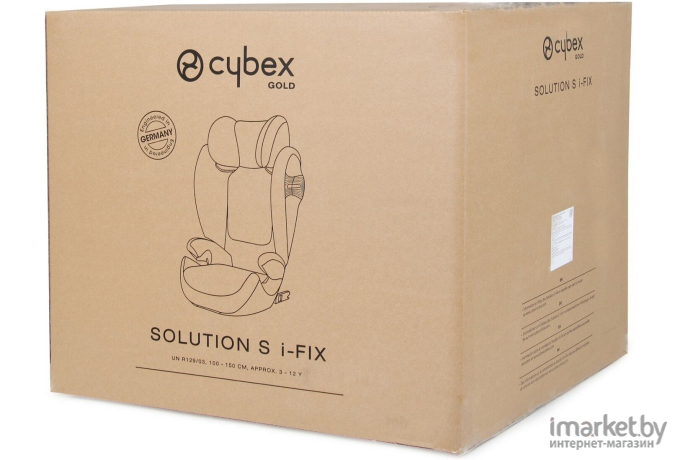 Автокресло Cybex Solution S i-fix Deep Black