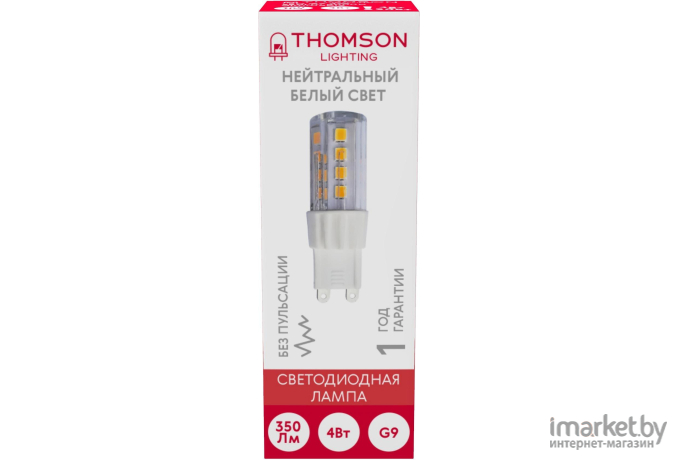 Светодиодная лампа Thomson G9 4W 350Lm 4000K [TH-B4213]