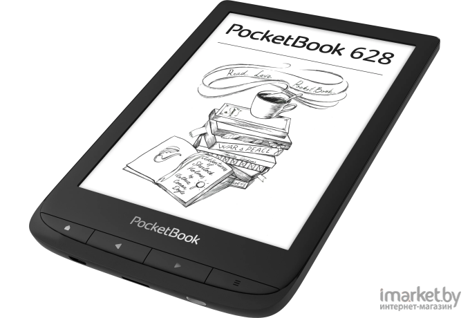 Электронная книга PocketBook 628 черный (PB628-P-CIS)