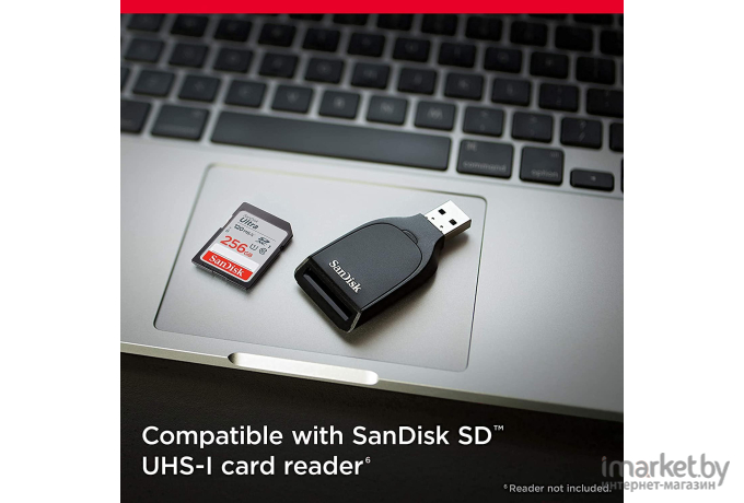 Карта памяти SanDisk SD 256GB SDXC Class 10 UHS-I Ultra 120MB/s [SDSDUN4-256G-GN6IN]