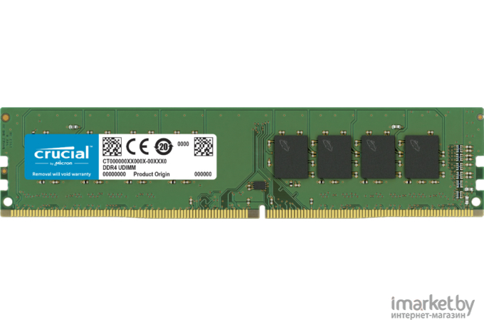 Оперативная память Crucial DDR 4 DIMM 8Gb PC21300 2666Mhz [CB8GU2666]