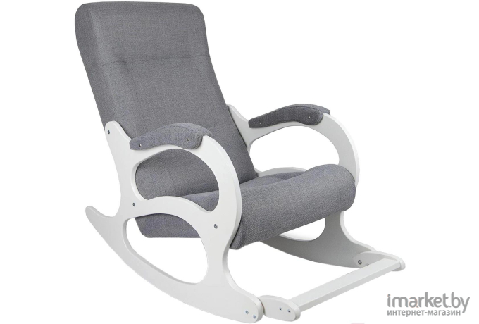 Кресло-качалка Бастион 2 Memory 15 с белыми ногами [207400200213]