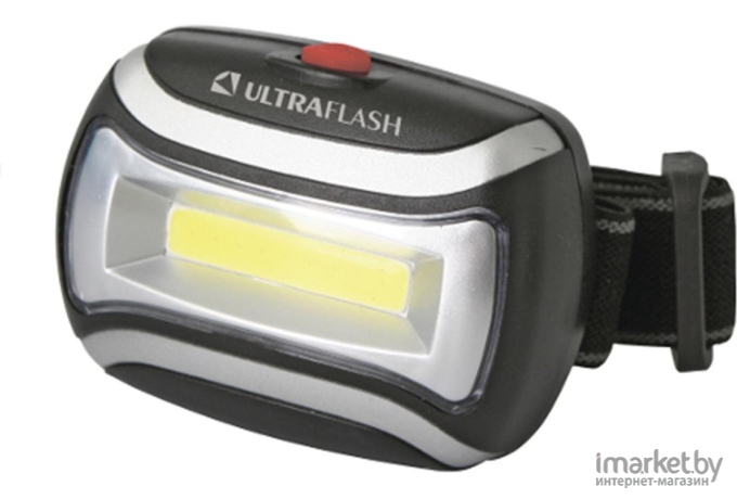 Фонарь налобный Ultraflash LED5380 черный