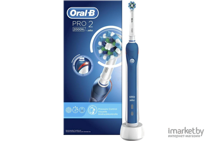 Электрическая зубная щетка Braun PRO 2000/D501.513.2