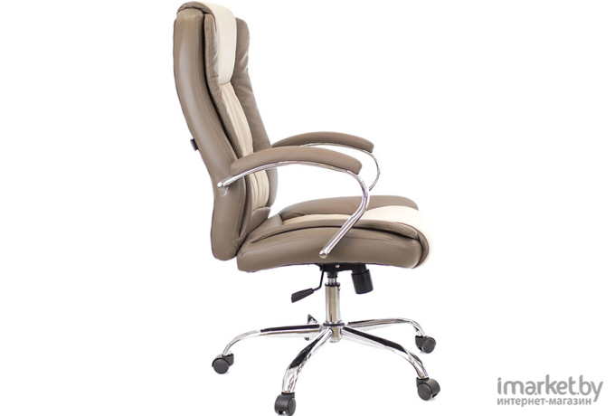 Офисное кресло Everprof KLIO PU коричневый/бежевый