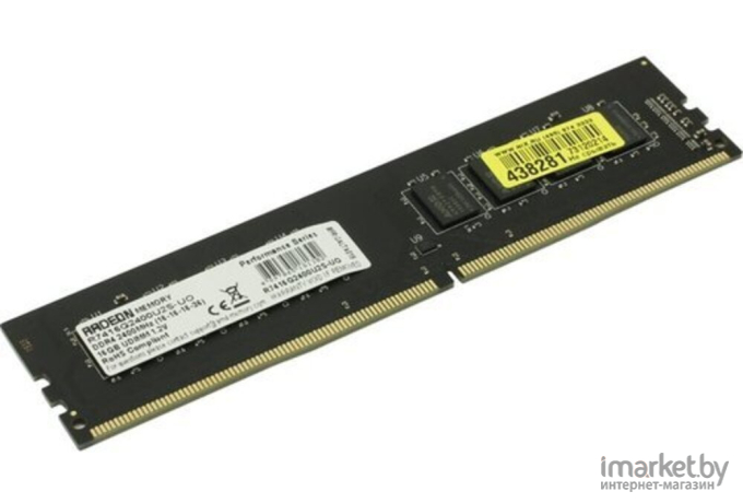 Оперативная память AMD 16GB Radeon DDR4 2400 DIMM R7 [R7416G2400U2S-U]