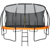 Батут DFC KENGOO II 16ft-488 см с внутр. сеткой и лестницей оранжевый/черный [16FT-BAS-BO]