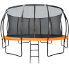 Батут DFC KENGOO II 16ft-488 см с внутр. сеткой и лестницей оранжевый/черный [16FT-BAS-BO]