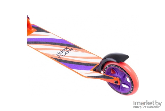 Самокат Ridex Flow 125 мм фиолетовый/розовый [УТ-00018350]