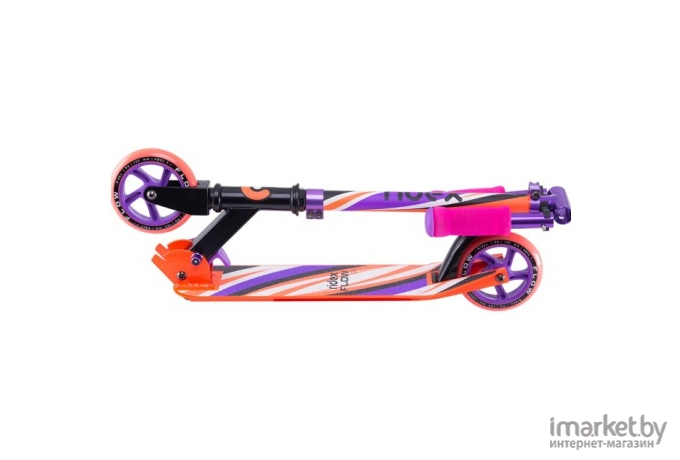 Самокат Ridex Flow 125 мм фиолетовый/розовый [УТ-00018350]