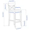 Барный стул Ikea Ингольф [604.787.63]