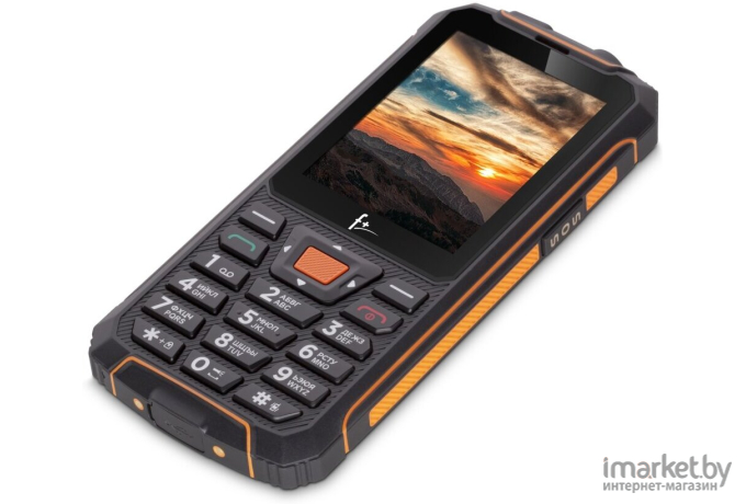 Мобильный телефон F+ R280 Black/Orange