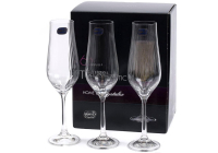 Набор бокалов для шампанского Bohemia Tulipa Optic 40894/36/170