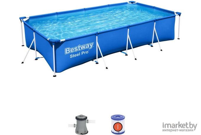 Каркасный бассейн Bestway Steel Pro Pool Set [56424]