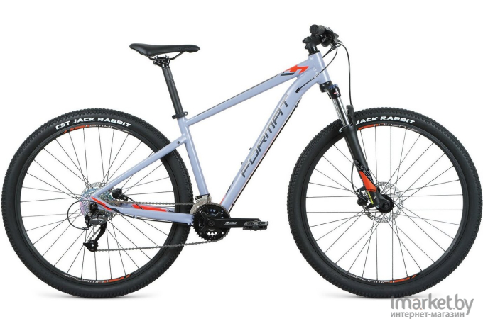 Велосипед Format 1413 29 XL 2020-2021 серый матовый [RBKM1M39E020]