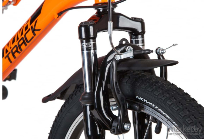 Велосипед Novatrack Titanium 20 2020 оранжевый [20SS6V.TITANIUM.OR20]