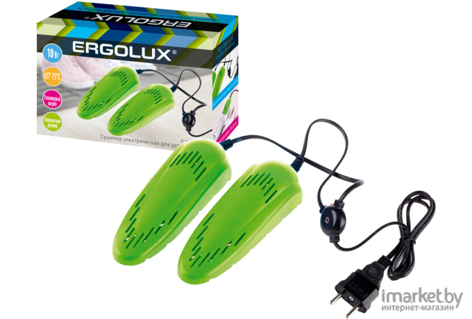 Сушилка для обуви Ergolux ELX-SD01-C16 салатовый