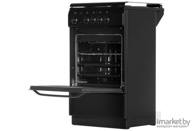 Кухонная плита De luxe 5004.13э (кр)-001 черный