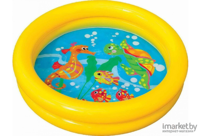 Надувной бассейн Intex детский Мой первый 61х15 см, (для детей от 1 до 3 лет) [59409NP]
