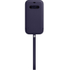 Чехол для телефона Apple iPhone 12 Pro Max Leather Sleeve with MagSafe Deep Violet [MK0D3]