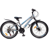 Велосипед Greenway COLIBRI-H 24 рама 14 дюймов серый/синий