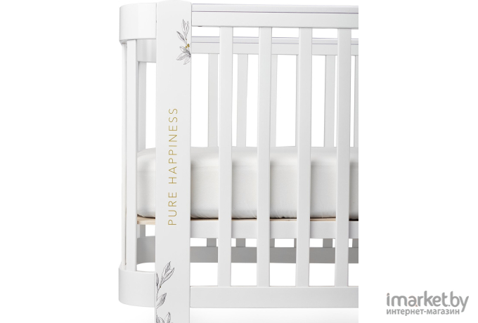 Детская кроватка Happy Baby Mommy Love 95024 White