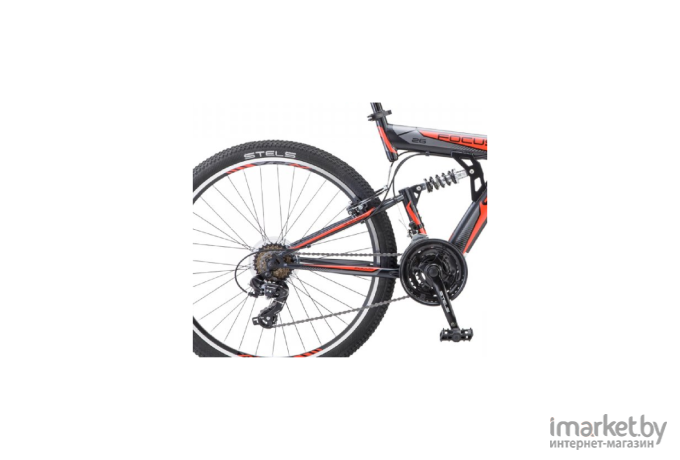 Велосипед Stels Focus 26 V 18 sp V030 р.18 оранжевый/черный [LU086305]