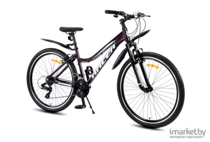 Велосипед Forward Racer Vega 27,5 2021 рама 16 дюймов фиолетовый