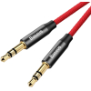 Кабель Baseus Yiven Audio Cable M30 AUX Red/Black (CAM30-B91)