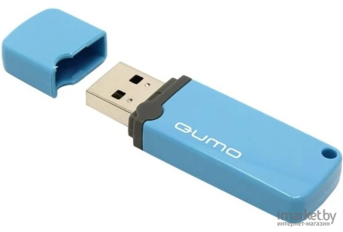 Usb flash QUMO 2.0 8GB Optiva 02 [QM8GUD-OP2-blue]