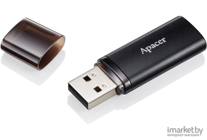 USB Flash Apacer AH25B 128GB черный (AP128GAH25BB-1)