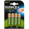 Аккумуляторная батарейка DURACELL HR6-4BL 2400mAh [B0014863]