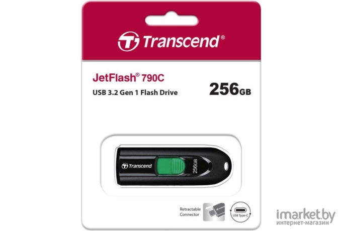 Usb flash Transcend 256GB 790C USB3.2 [TS256GJF790C]