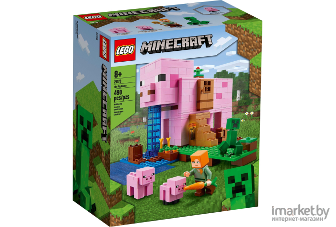 Конструктор LEGO Minecraft Дом-свинья [21170]