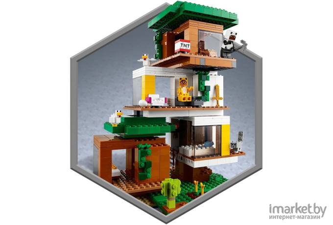 Конструктор LEGO MINECRAFT Современный домик на дереве [21174]