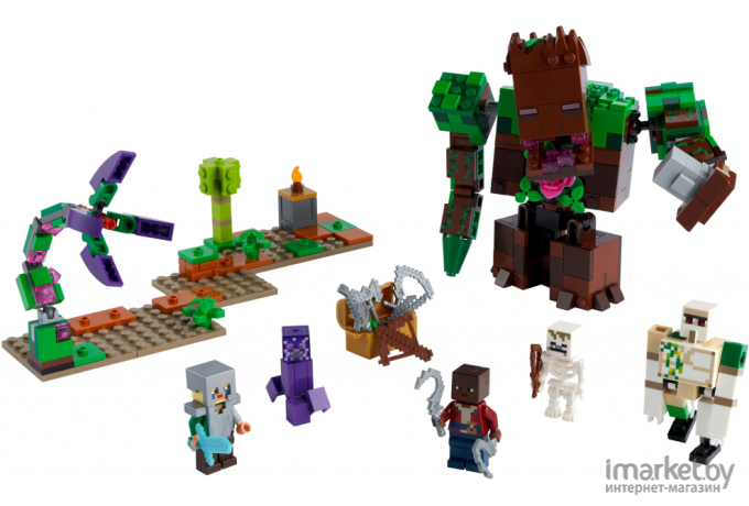 Конструктор LEGO MINECRAFT Мерзость из джунглей [21176]