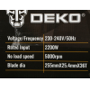 Отрезная пила Deko DKMS2200-255 Laser [063-4218]