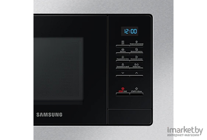 Микроволновая печь Samsung MS20A7013AT черное стекло