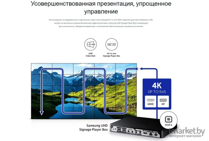 Информационная панель Samsung VM55T-E [LH55VMTEBGBXCI]