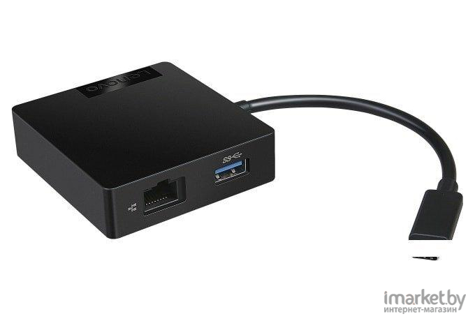 Док-станция для ноутбука Lenovo Powered USB-C Travel Hub [4X90S92381]