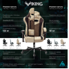 Геймерское кресло Zombie Viking 7 Knight Fabric серый ромбик [VIKING 7 KNIGHT GR]