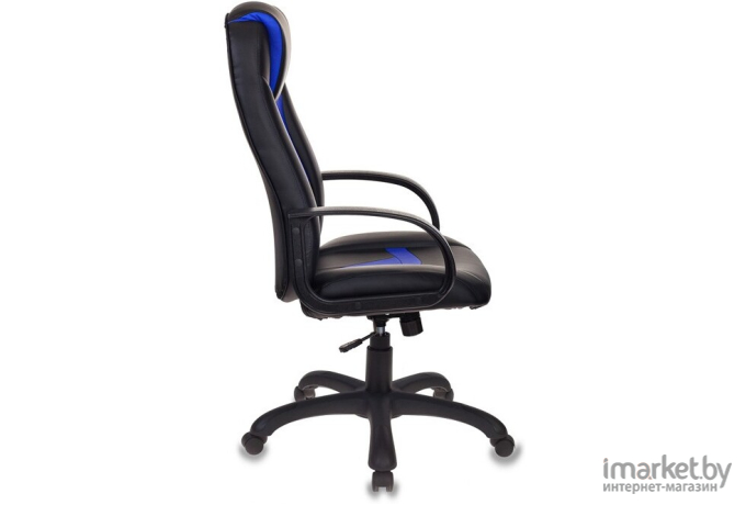 Офисное кресло Zombie Viking-8 черный/синий
