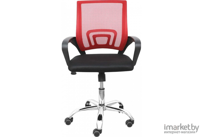 Офисное кресло AksHome Ricci New красный/черный