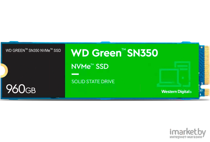 SSD диск WD 960ГБ [WDS960G2G0C]