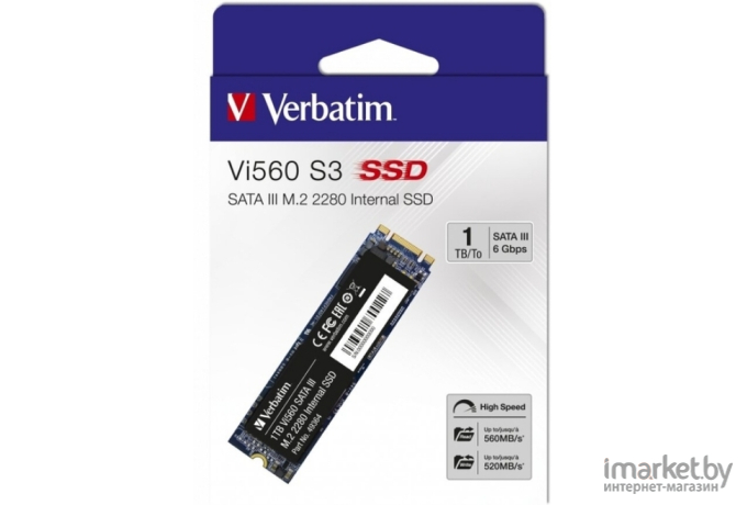 SSD диск Verbatim M.2 1TB Vi560 [49364]